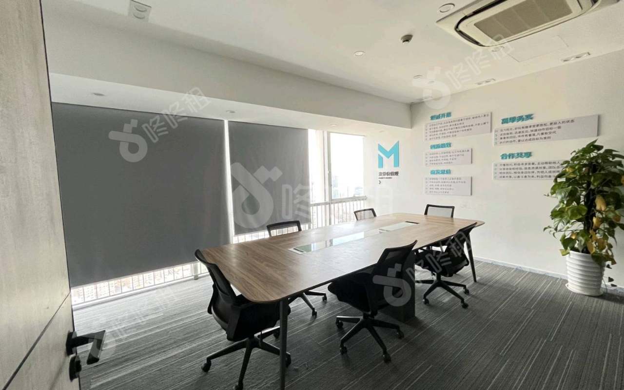 保利克洛维_603平_精装_办公室隔间