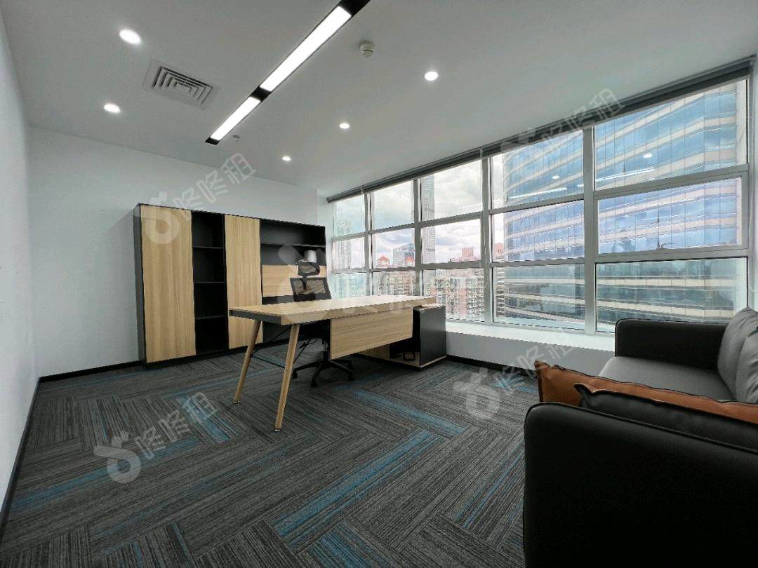 创举商务大厦_236平_精装_办公室隔间