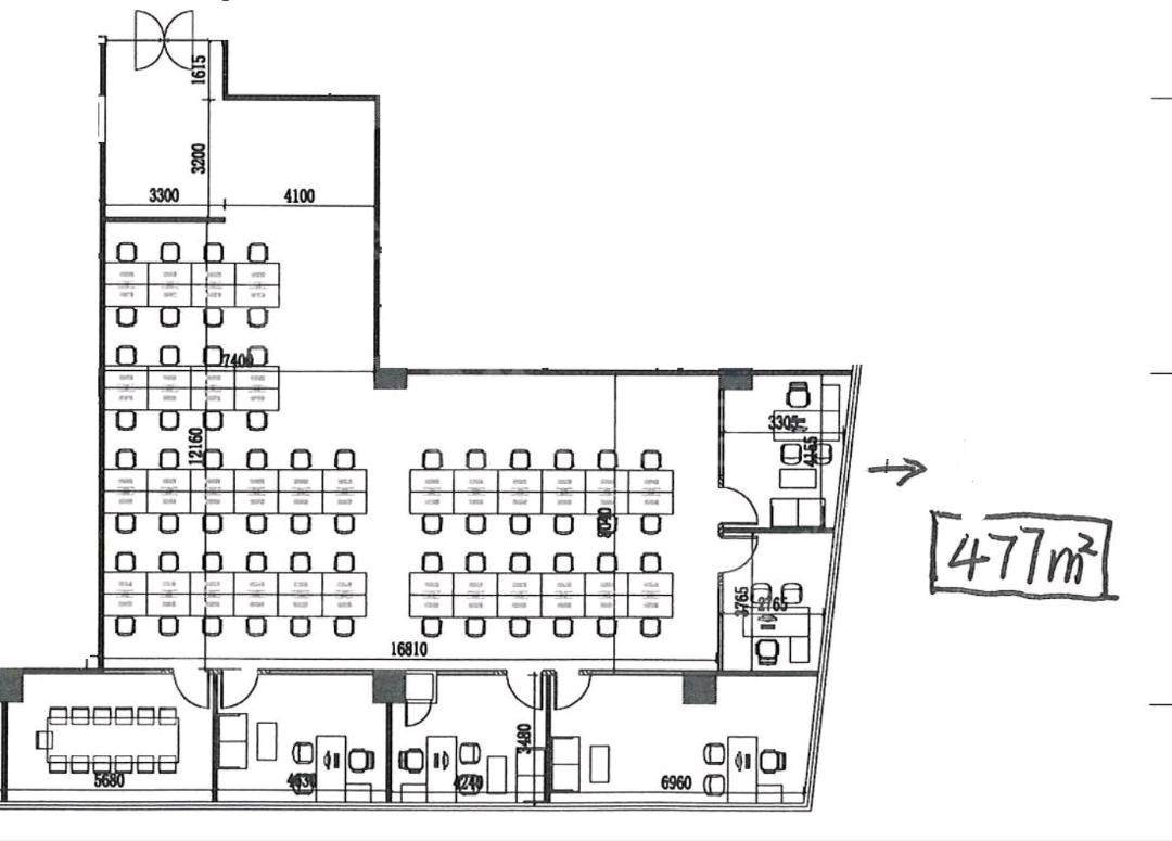汉银广场_477平_精装_户型图