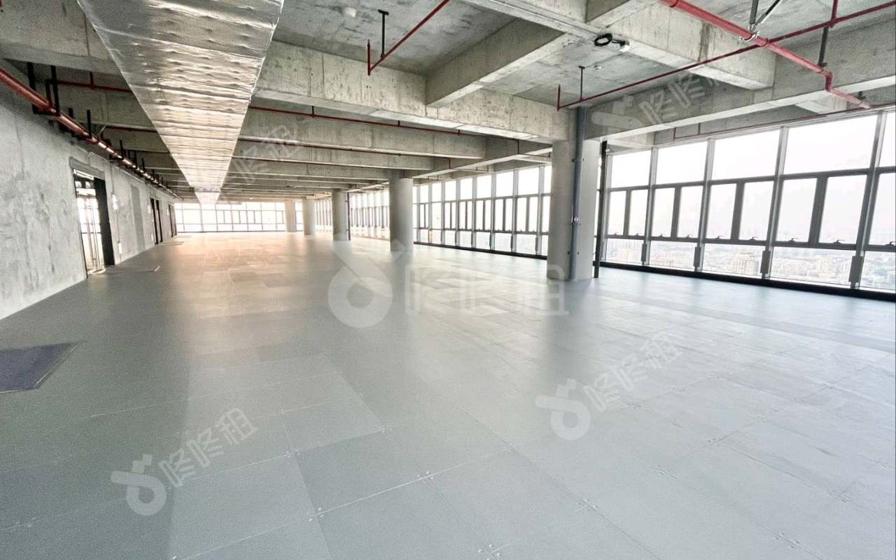 汉银广场_1401平_精装_办公室开间