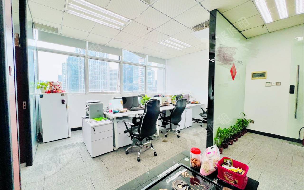 惠恒大厦_118平_精装_办公室开间