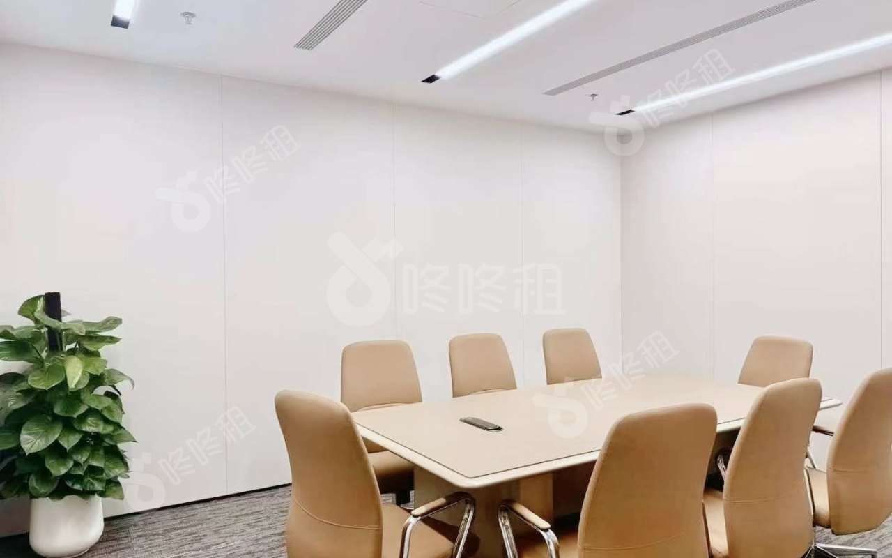 港中旅大厦_537平_精装_办公室隔间