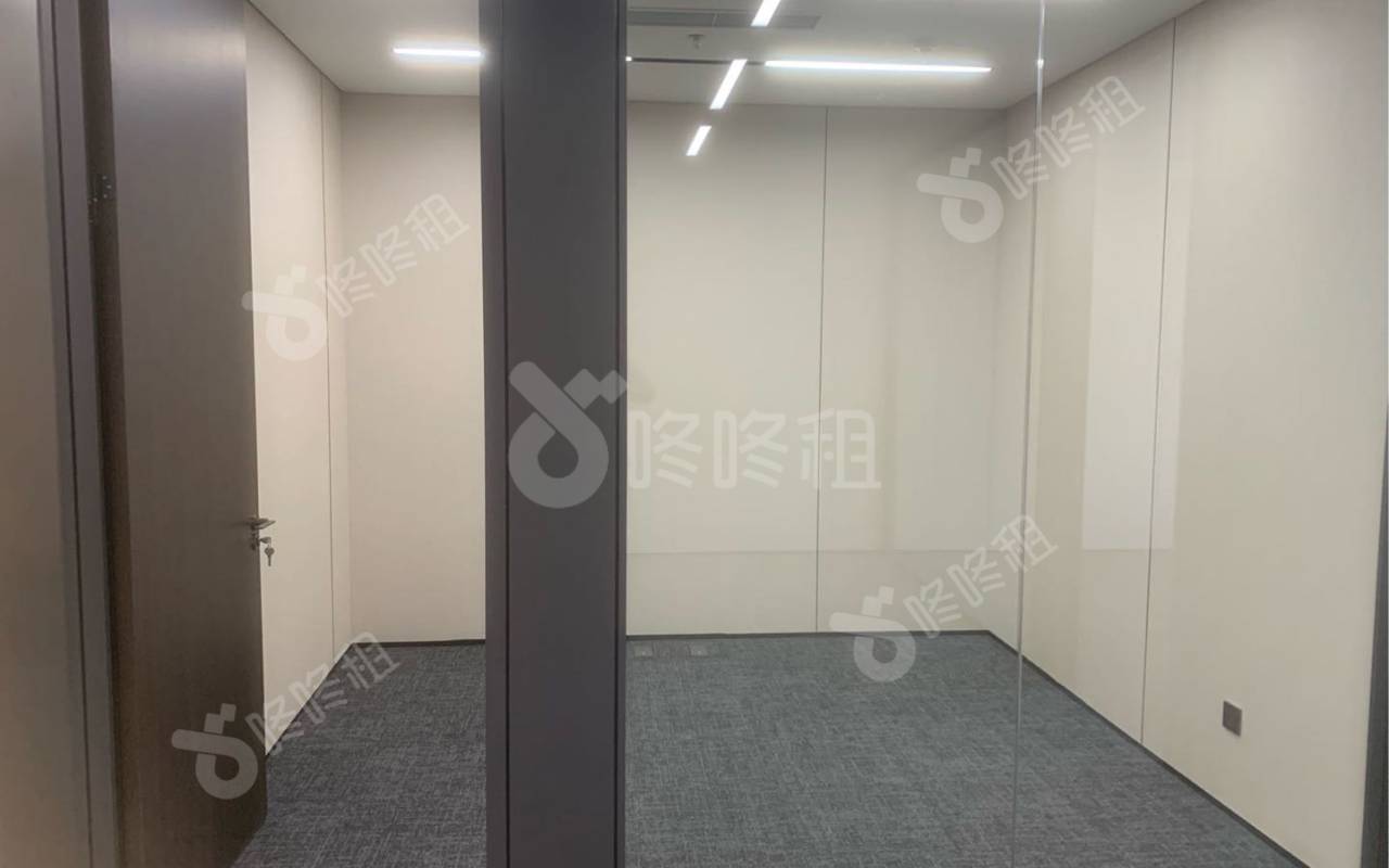 讯美科技广场_200平_精装_办公室隔间