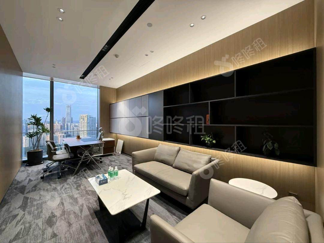 TCL大厦_2066平_精装_办公室隔间