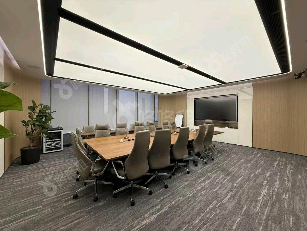 TCL大厦_2066平_精装_办公室隔间