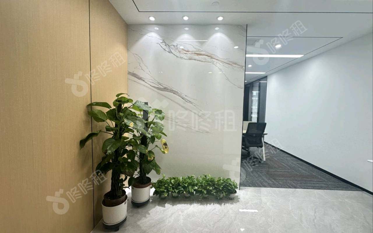 富力盈信大厦_131平_精装_前台