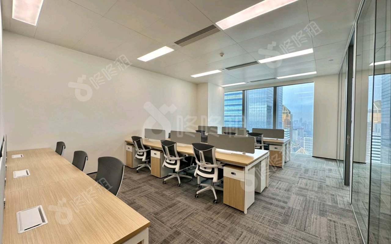 广州环贸中心（ICC)_131平_豪装_办公室开间