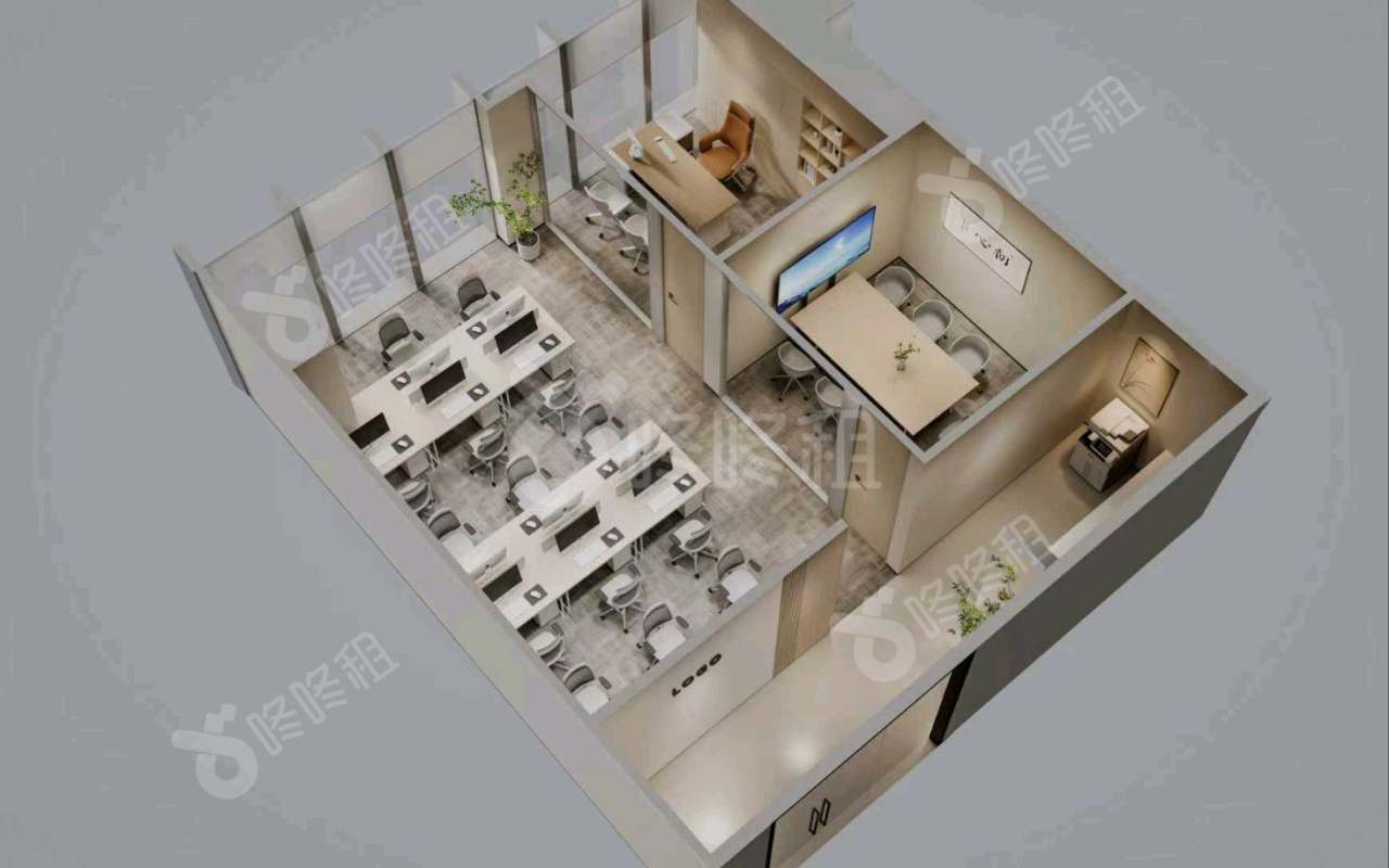 广州环贸中心（ICC)_131平_豪装_户型图