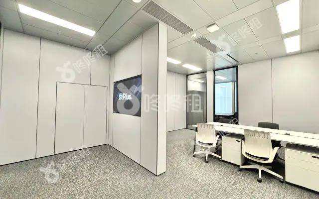 汉京中心（汉京金融中心）_72平_豪装_办公室开间