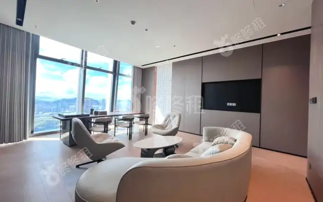 卓越前海壹号_118平米_豪装_办公室房源出租