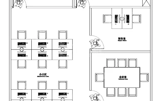 现代国际大厦_180平米_精装_办公室房源出租