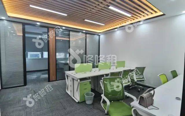 深圳市软件产业基地_138平_精装_办公室开间