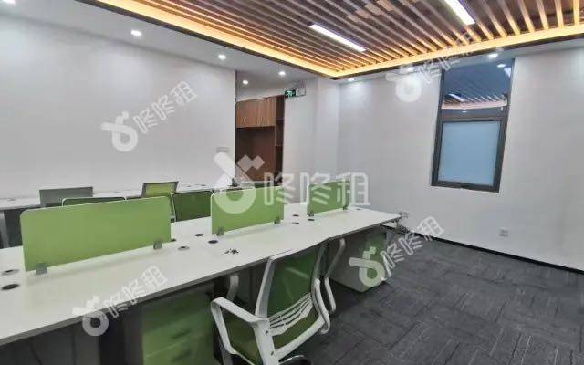 深圳市软件产业基地_138平_精装_办公室开间