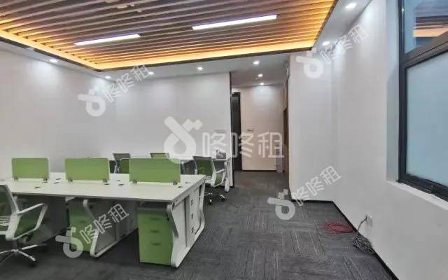 深圳市软件产业基地_138平_精装_办公室开间