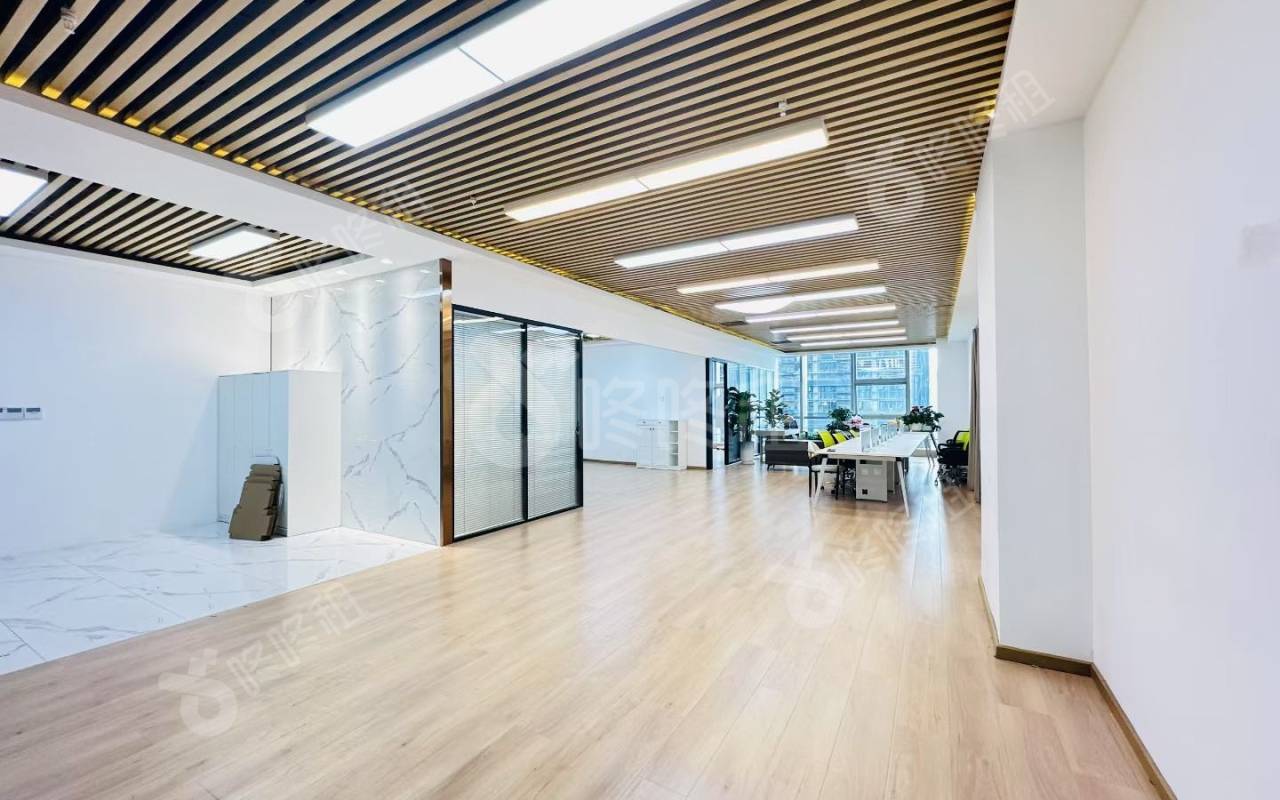 阳光科创中心_488平_精装_办公室开间