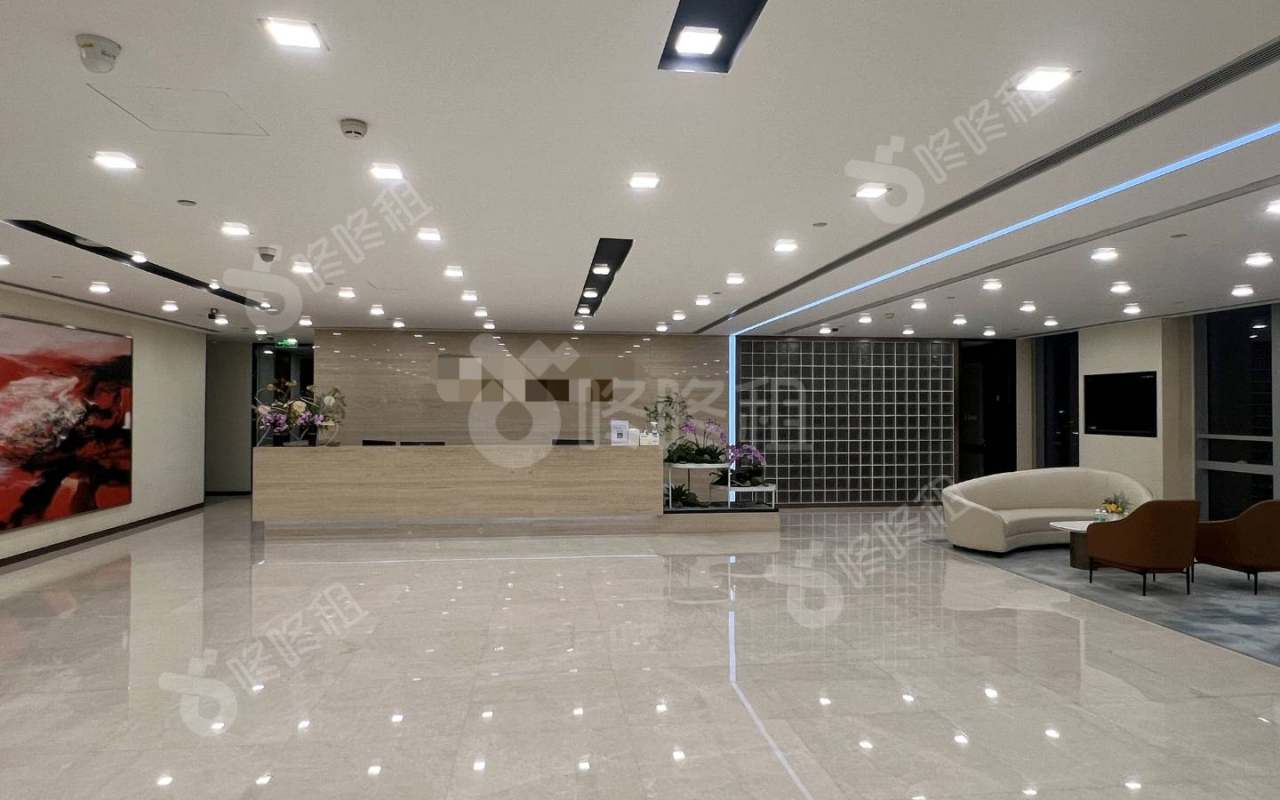 广州银行大厦_2400平_精装_前台