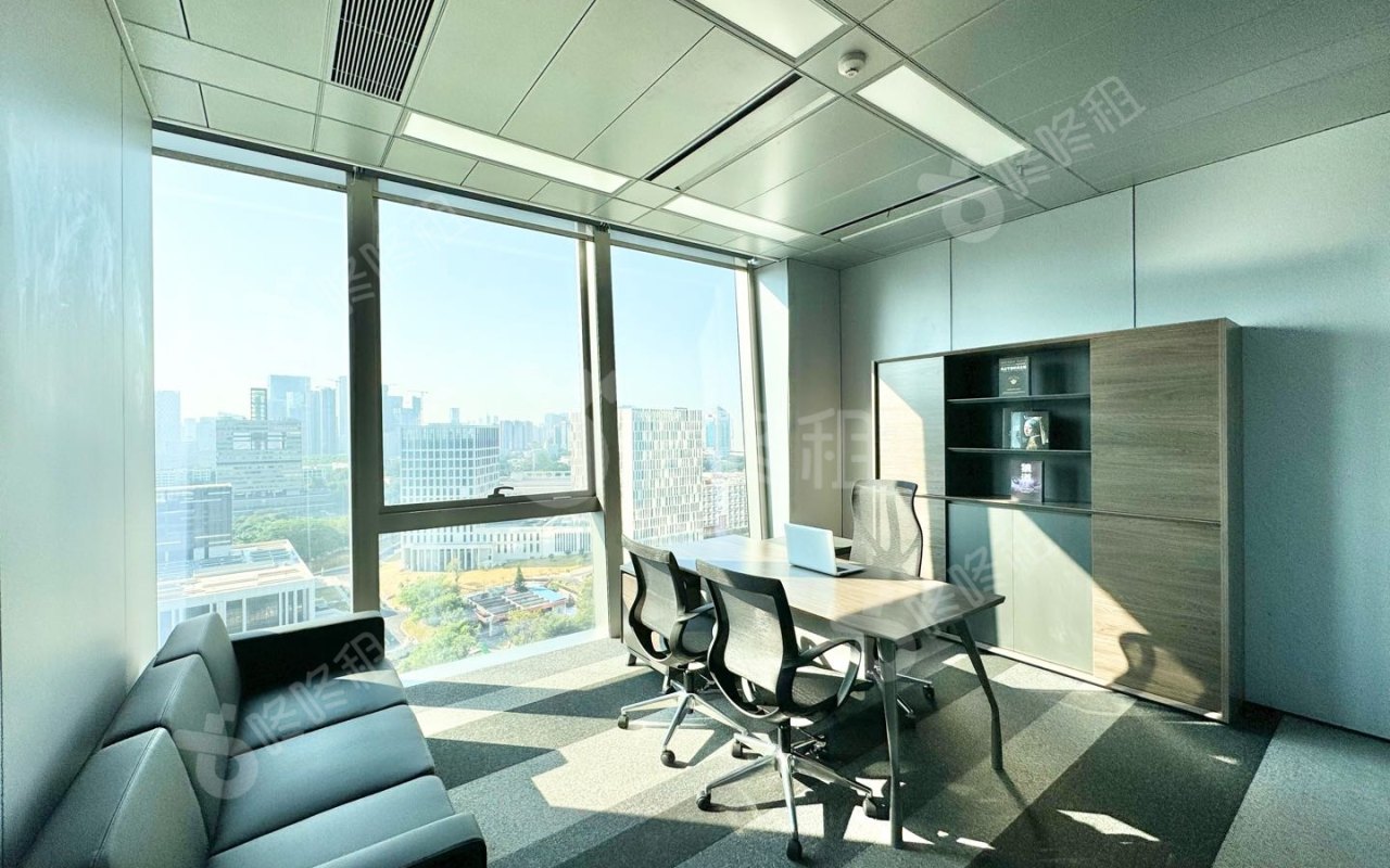汉京中心（汉京金融中心）_178平_精装_办公室隔间