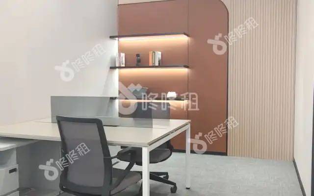 卓越前海壹号_390平_豪装_办公室隔间