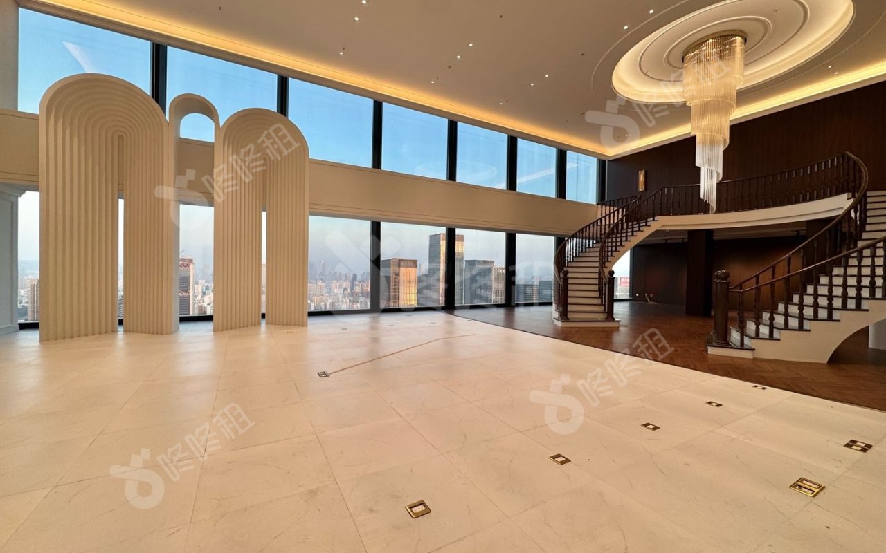 恒裕前海金融中心_579.83平_精装_办公室开间