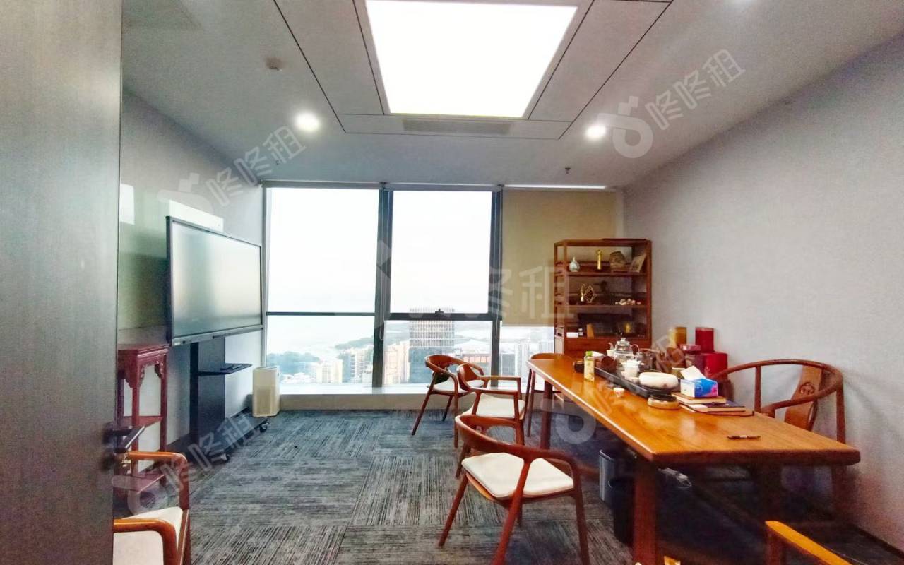 深圳湾科技生态园_1244.91平_精装_办公室隔间