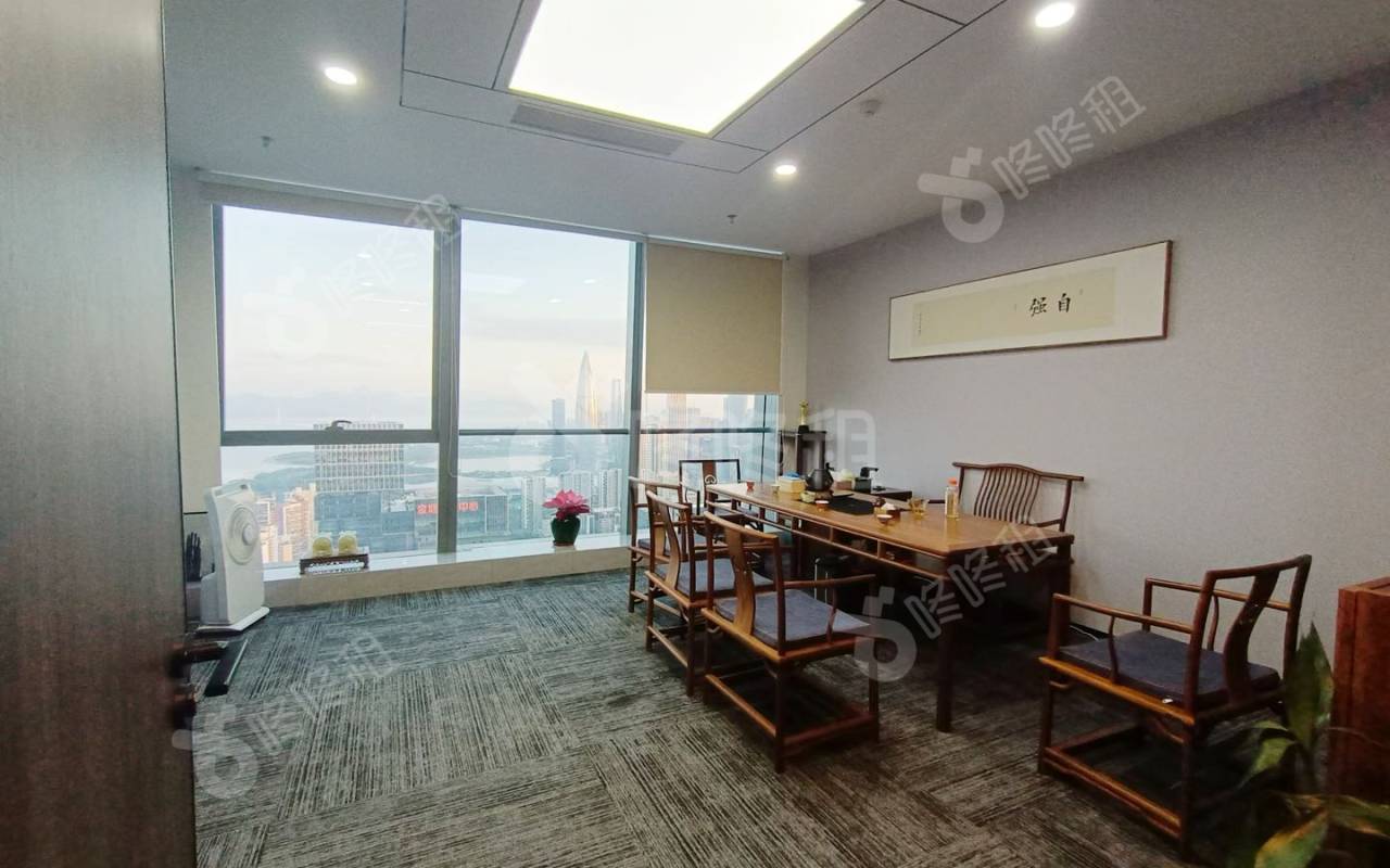 深圳湾科技生态园_1244.91平_精装_办公室隔间