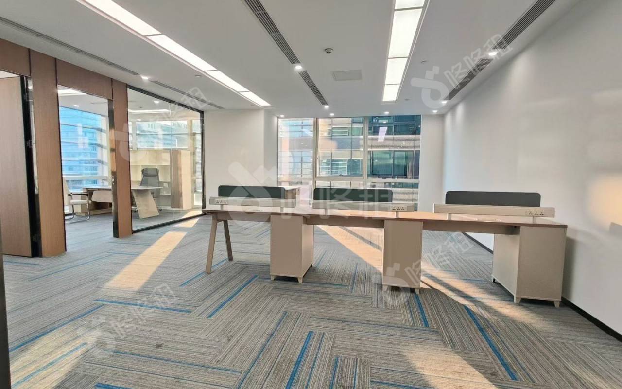 大冲商务中心_338平_精装_办公室开间