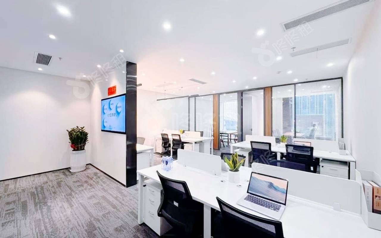 天珑移动大厦_175平_精装_办公室开间