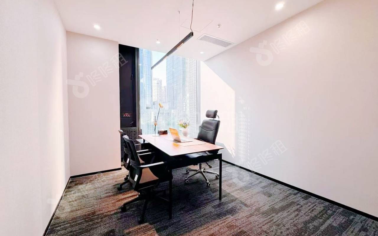 天珑移动大厦_175平_精装_办公室隔间