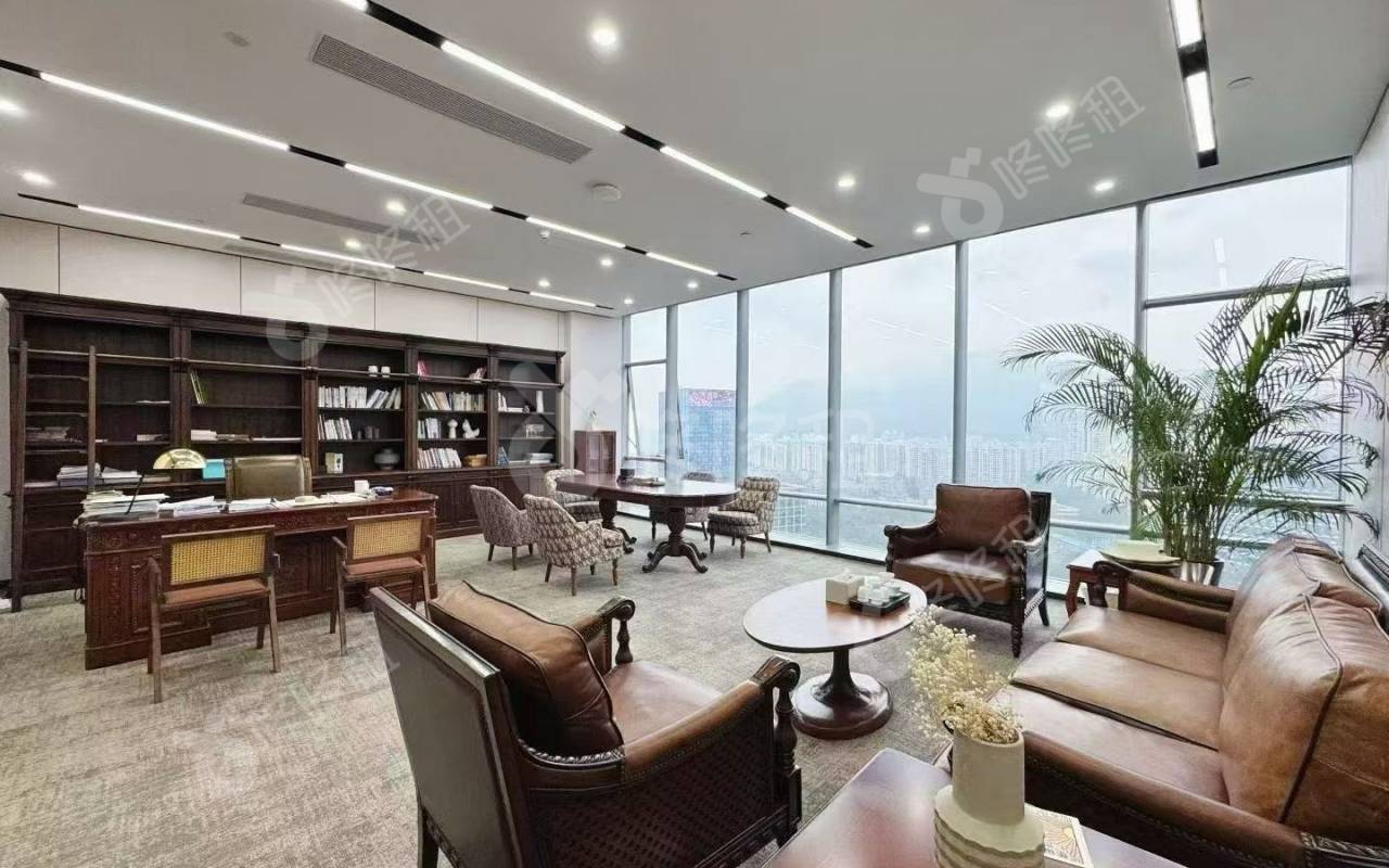 智慧广场_800平_豪装_办公室隔间