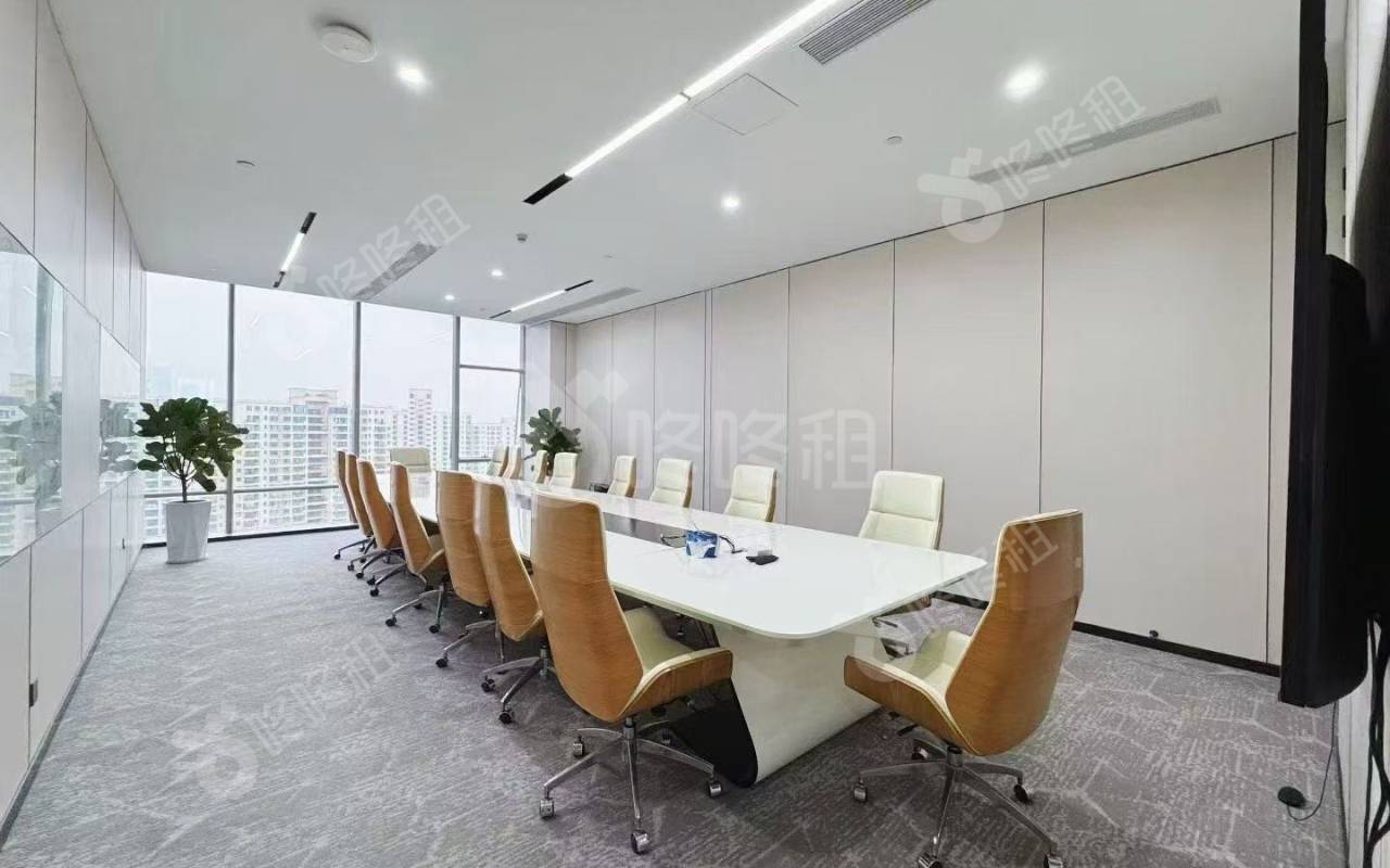 智慧广场_800平_豪装_办公室隔间