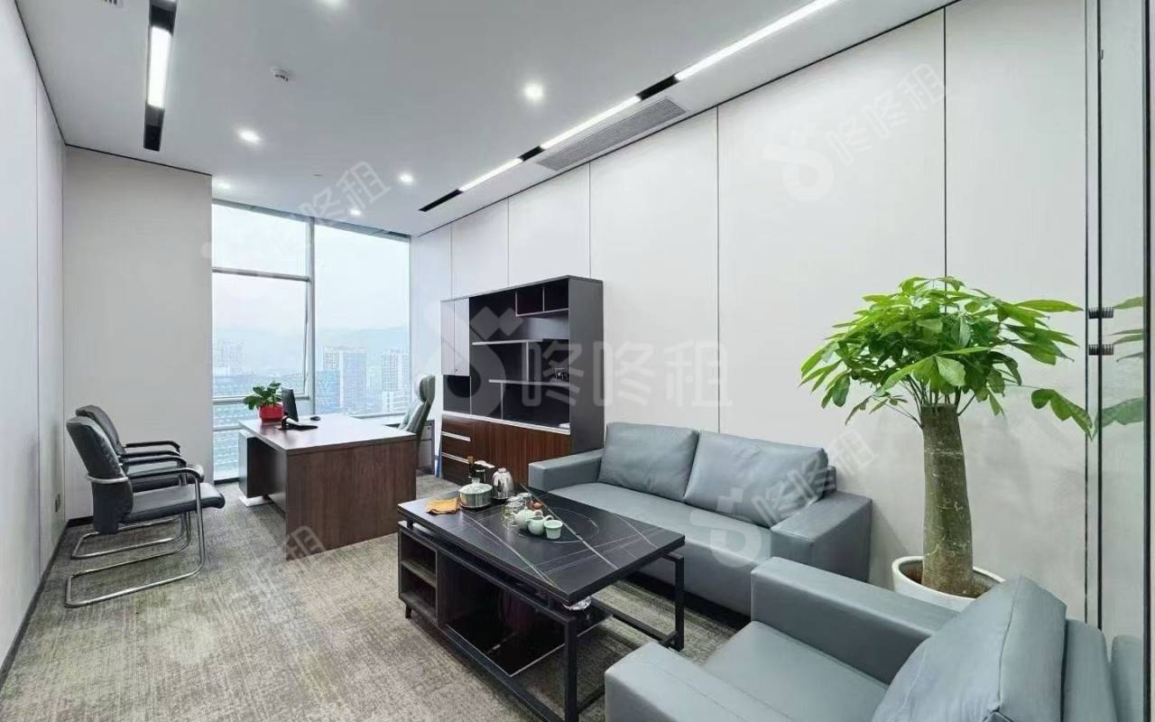 智慧广场_800平_豪装_办公室隔间