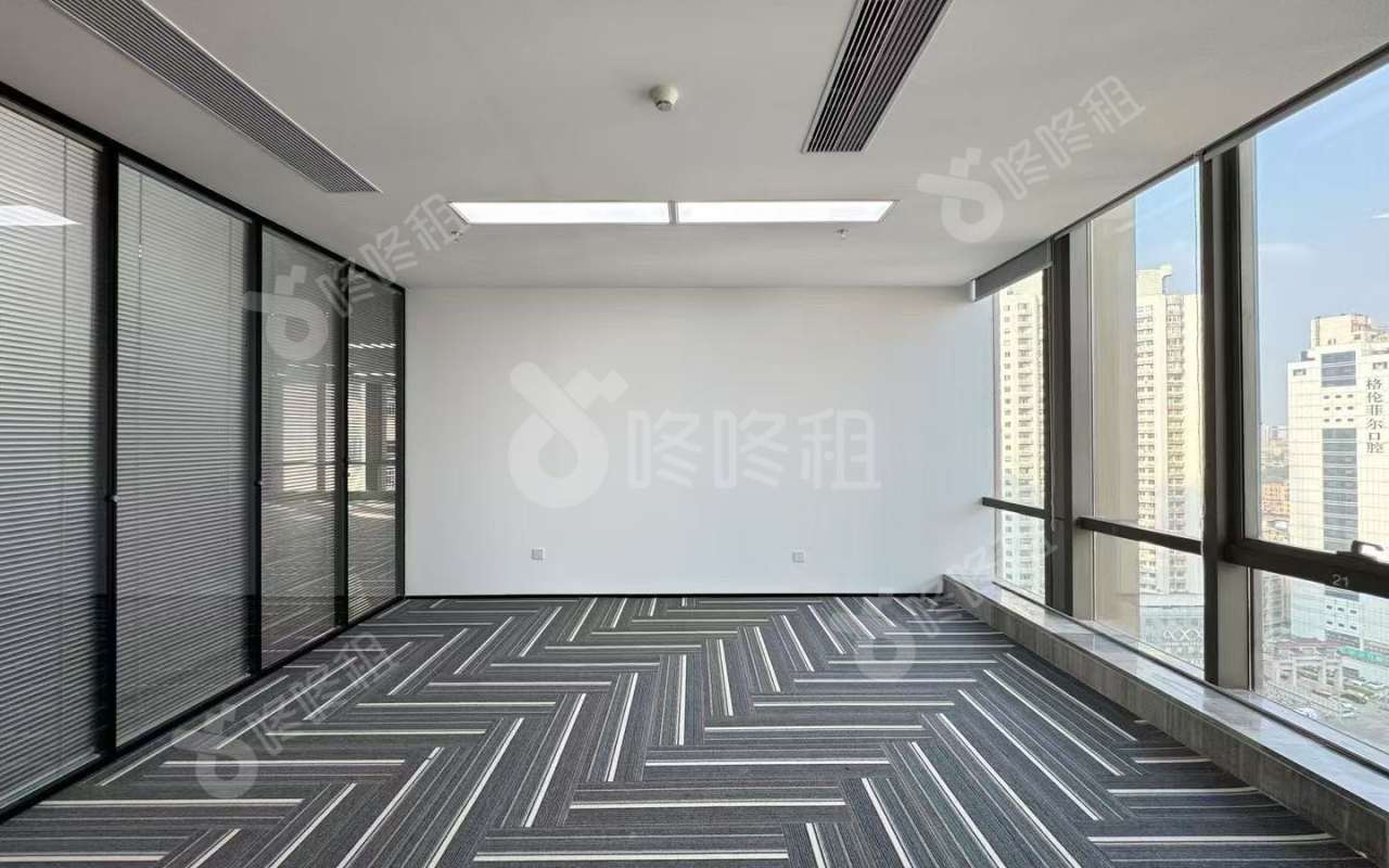 瀚森大厦_438平_精装_办公室隔间