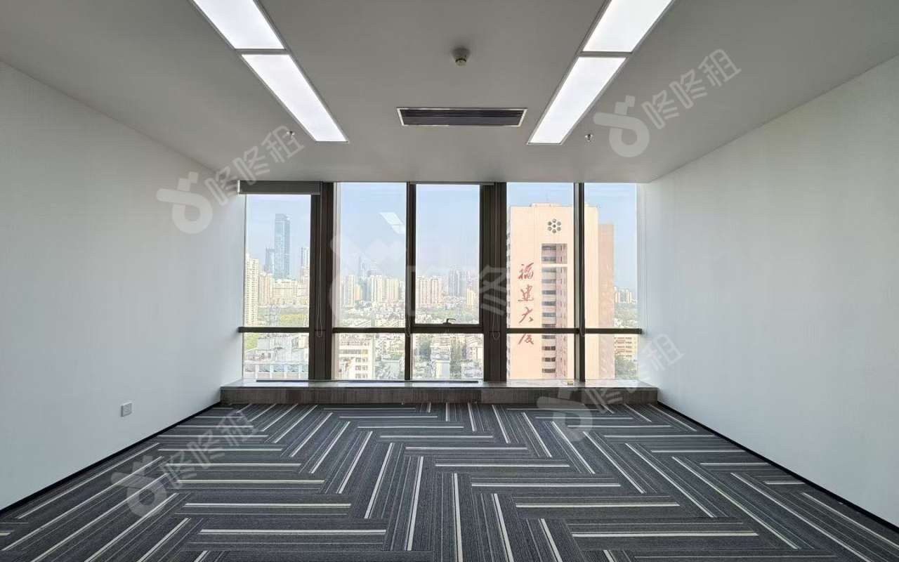 瀚森大厦_438平_精装_办公室隔间