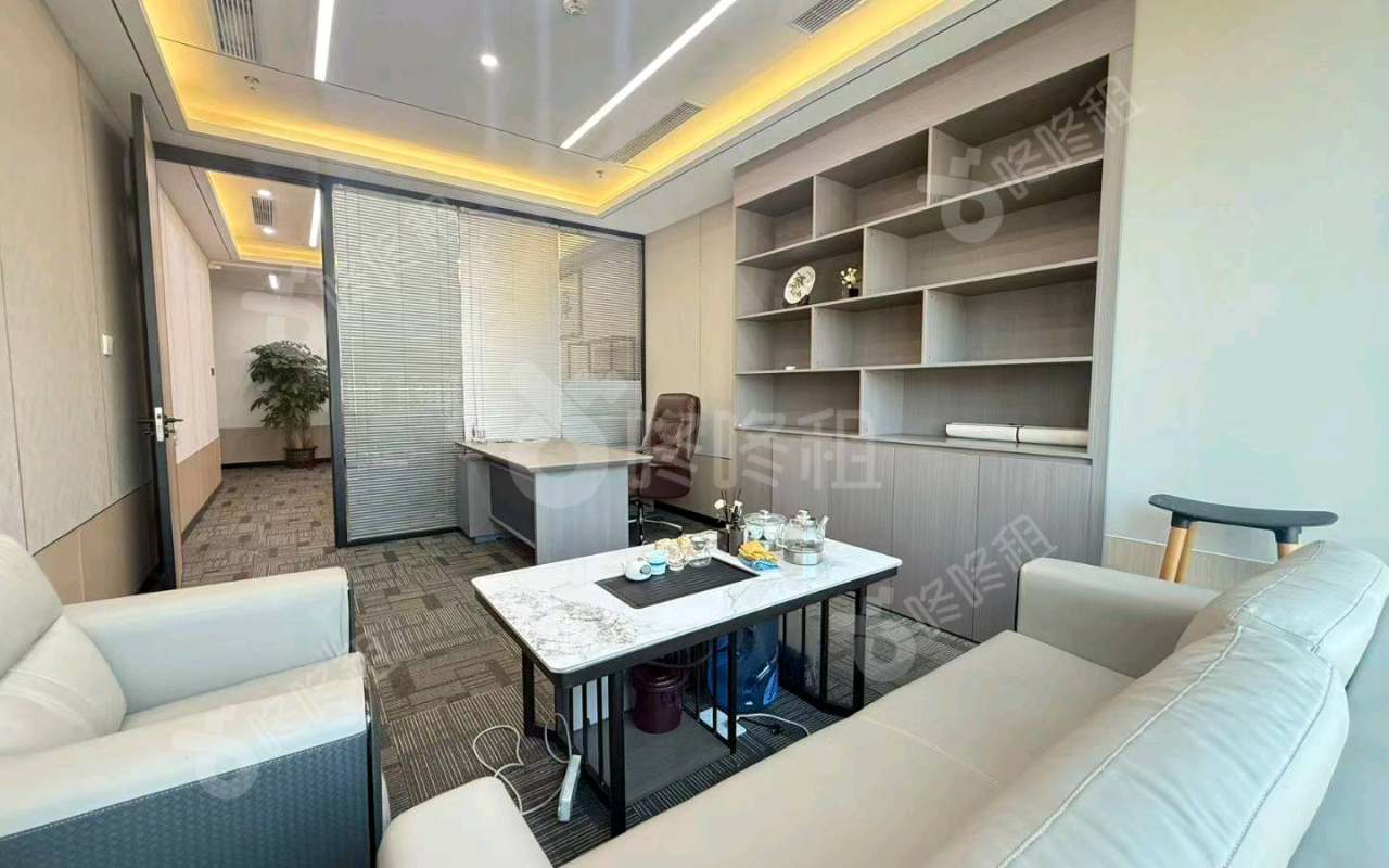 卓越世纪中心_108平_精装_办公室隔间