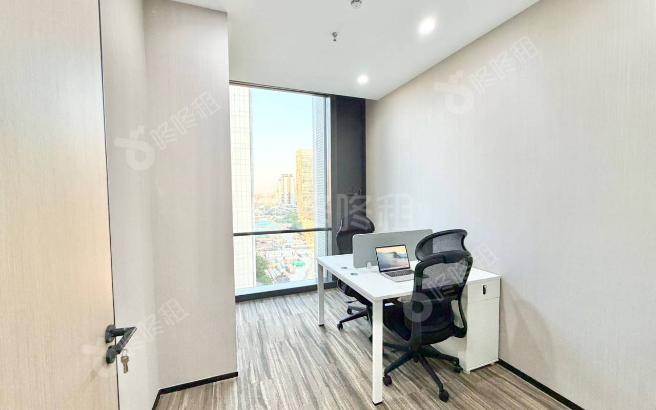 前海君豪中心（招商前海国际中心）_157平_精装_办公室隔间