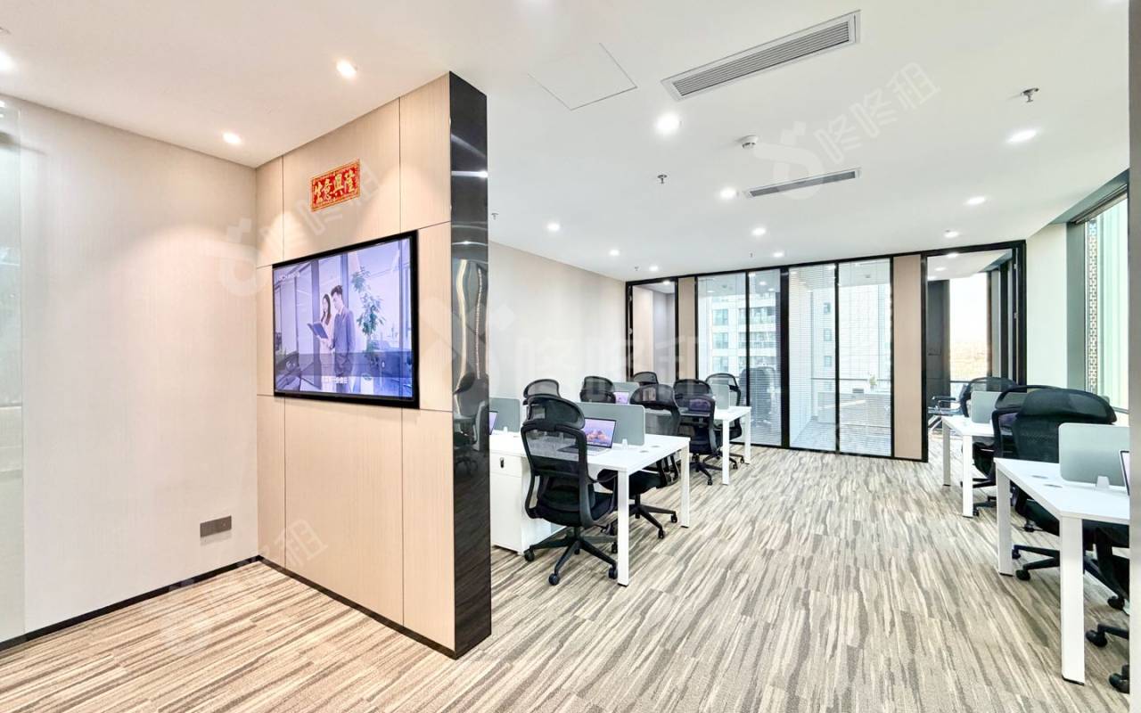 前海君豪中心（招商前海国际中心）_157平_精装_办公室开间