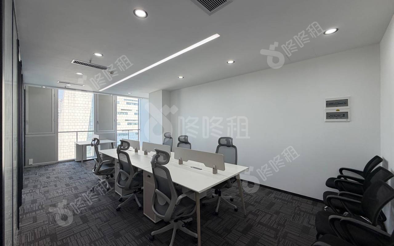 深圳市软件产业基地_150平_精装_办公室开间