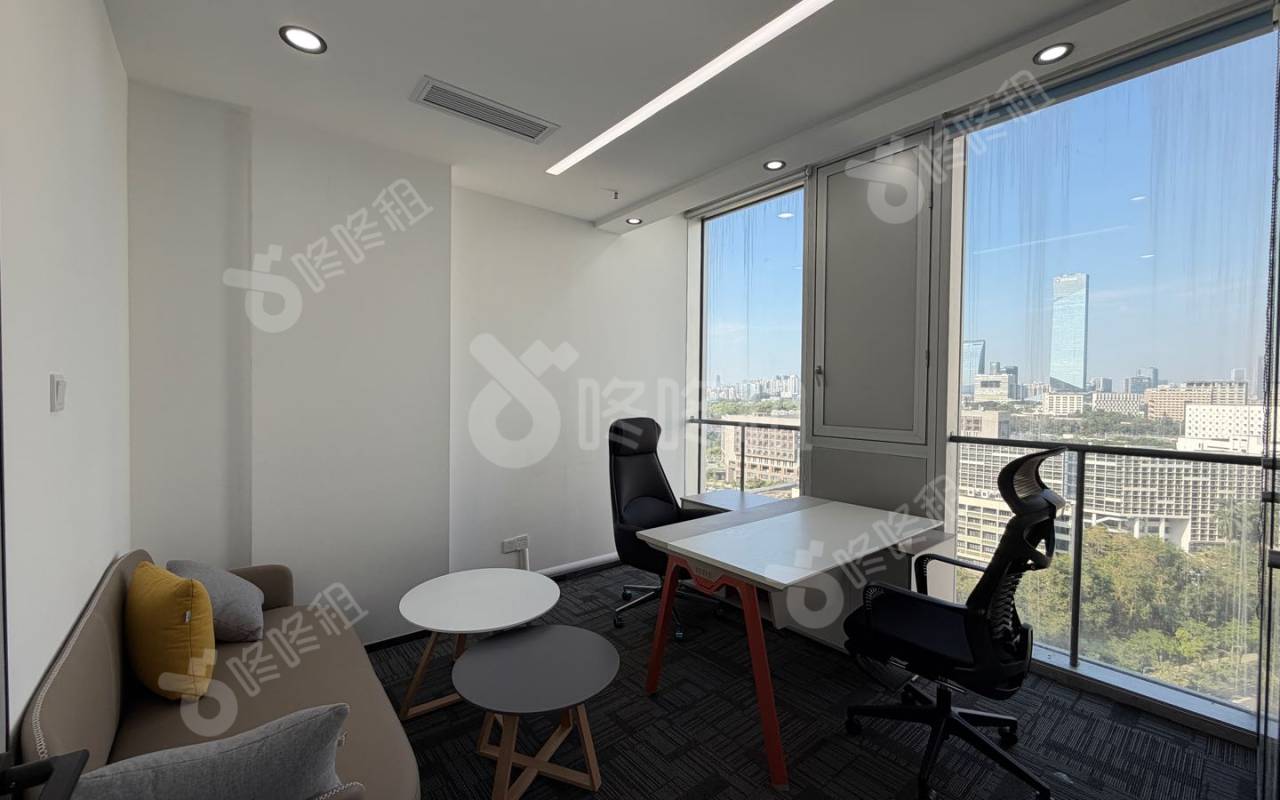 深圳市软件产业基地_150平_精装_办公室隔间