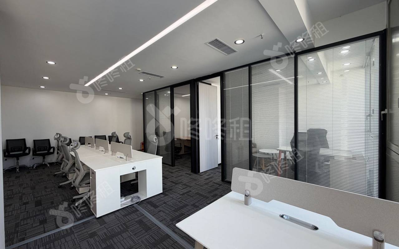 深圳市软件产业基地_150平_精装_办公室开间