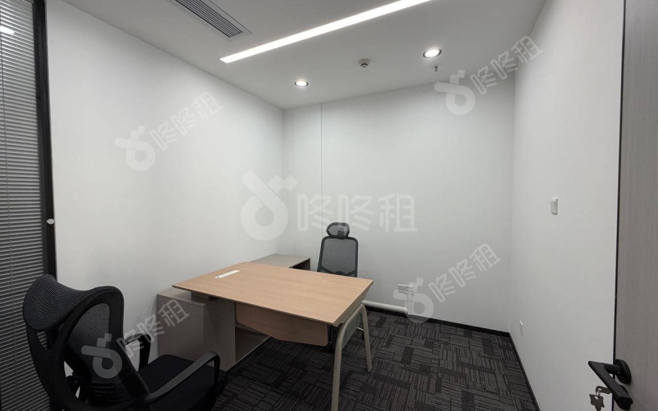 深圳市软件产业基地_150平_精装_办公室隔间