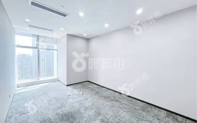 前海HOP国际_445平_精装_办公室隔间