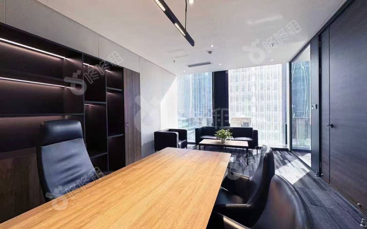 天珑移动大厦_309平_精装_办公室隔间