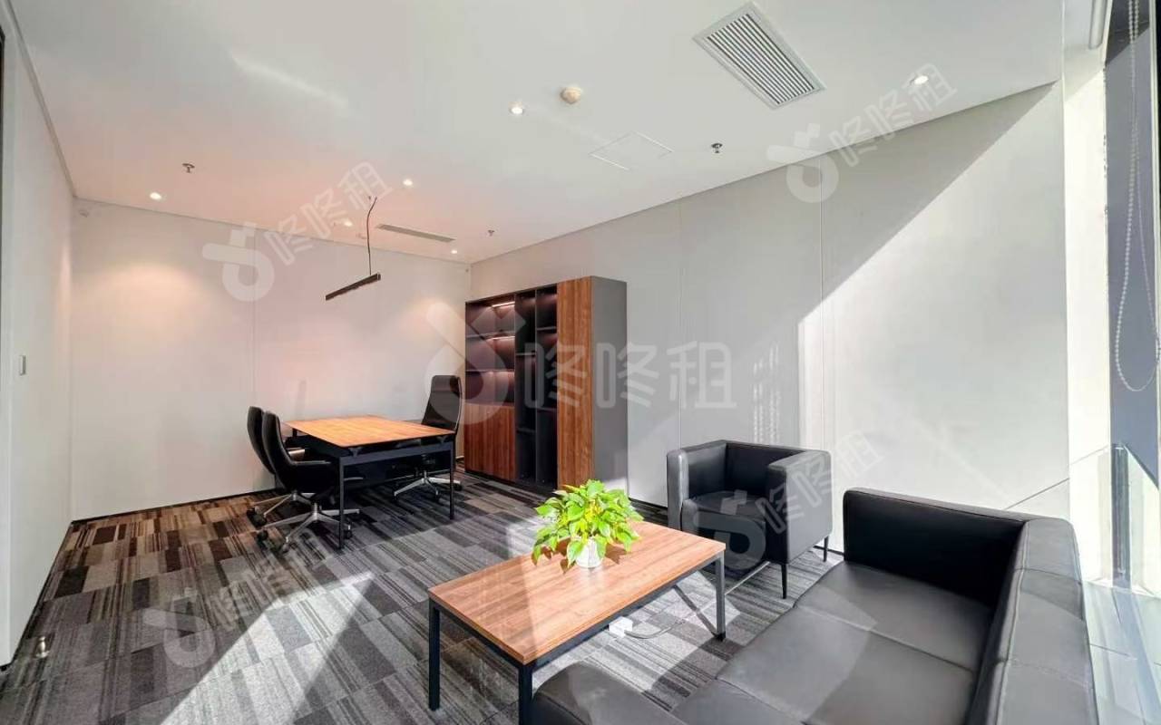 天珑移动大厦_309平_精装_办公室隔间