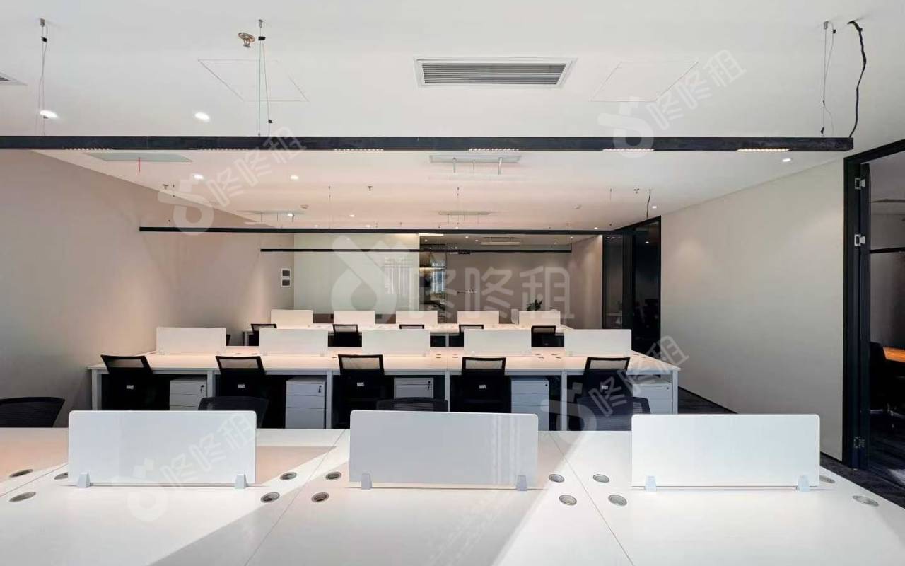 天珑移动大厦_309平_精装_办公室开间