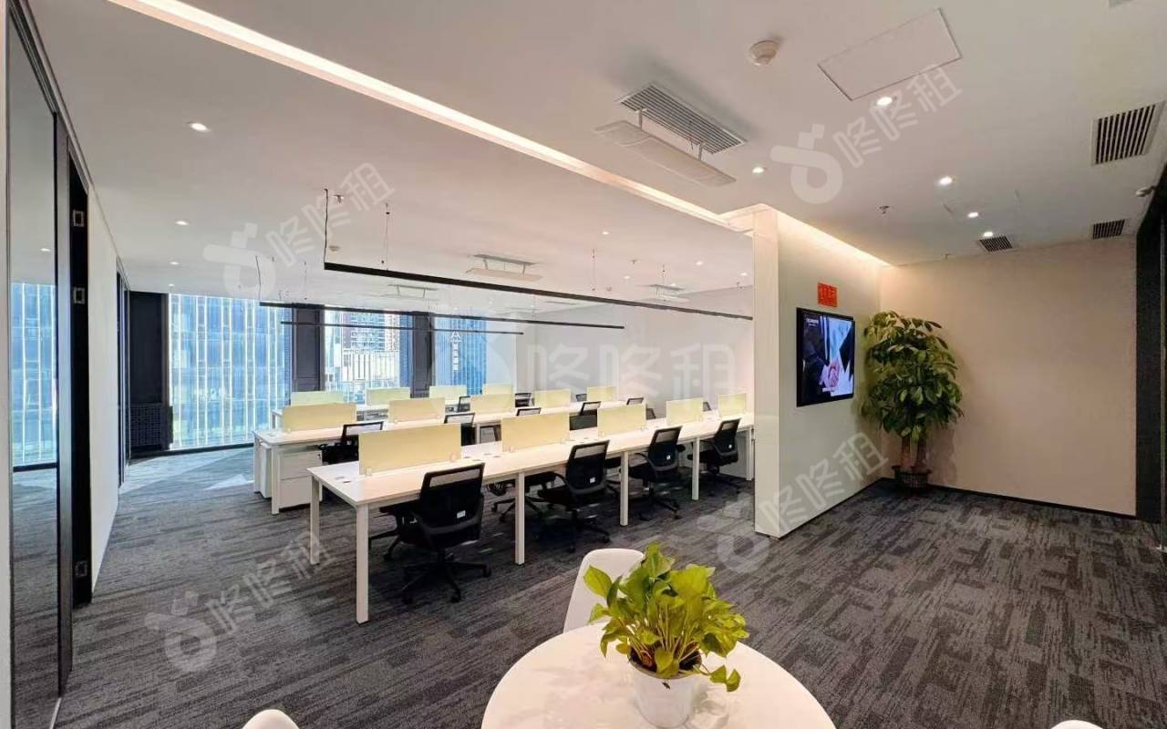 天珑移动大厦_309平_精装_办公室开间