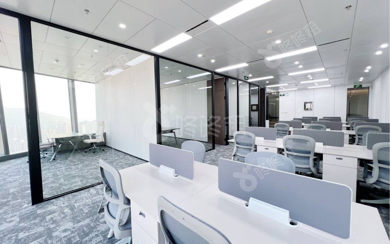 世茂前海中心（前海世茂大厦）_101平_精装_办公室开间