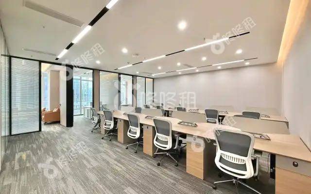 讯美科技广场_315平_精装_办公室开间