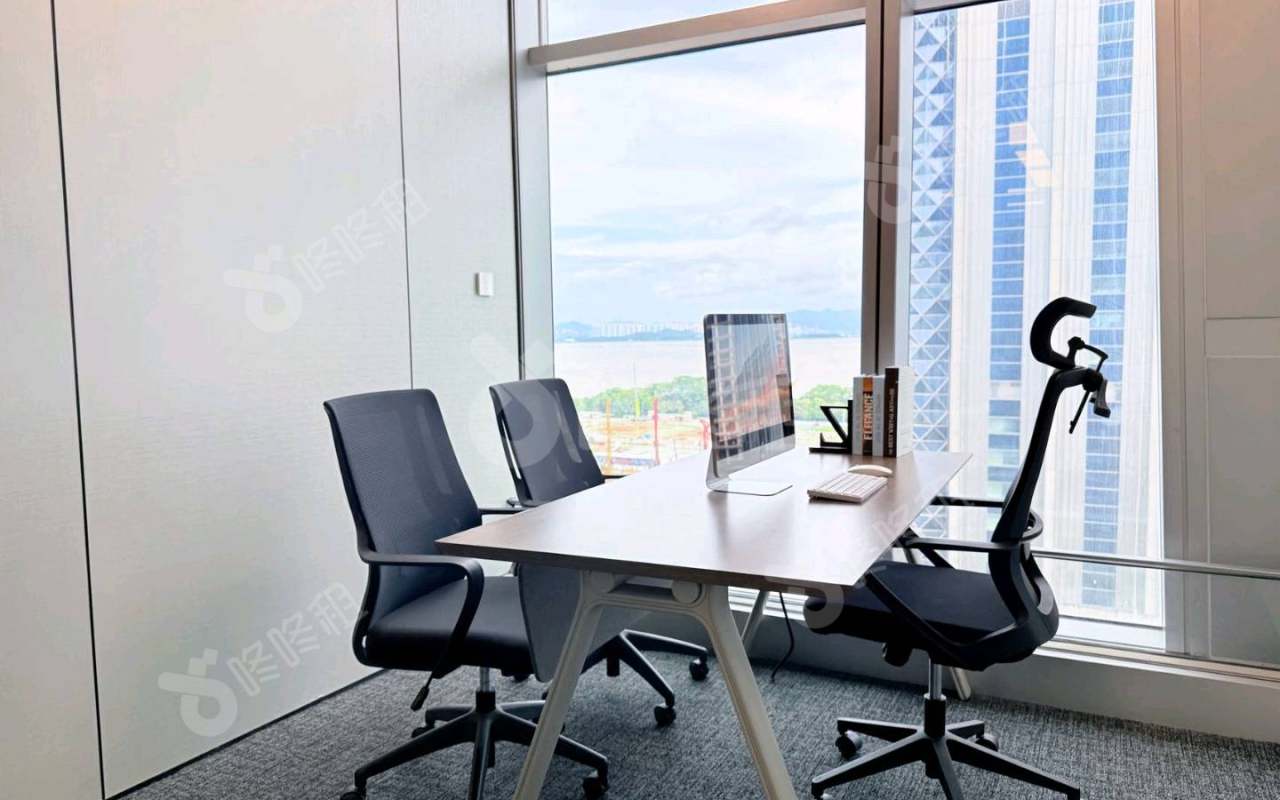 深圳湾SIC超级总部中心_458平_精装_办公室隔间