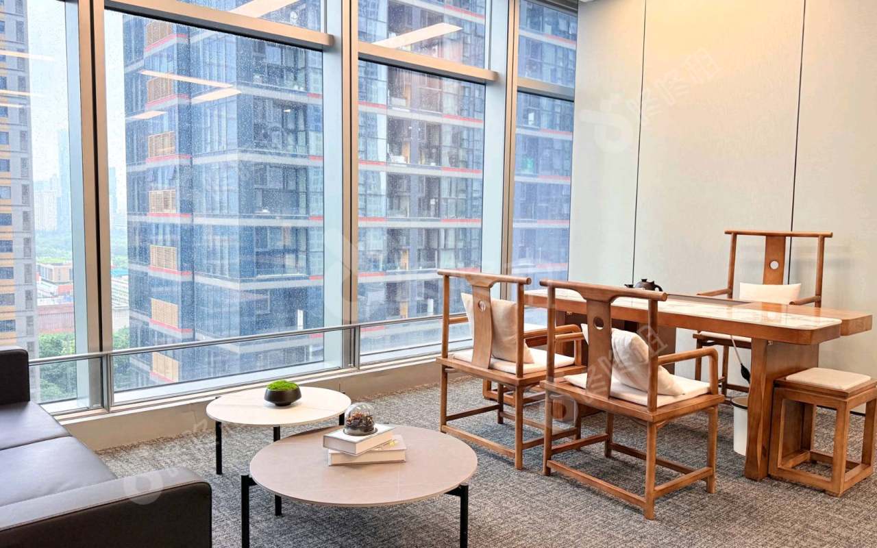 深圳湾SIC超级总部中心_458平_精装_办公室隔间