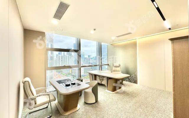 彩讯科技大厦_416平_豪装_办公室隔间